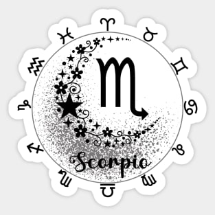 esoteric zodiac signs Sticker